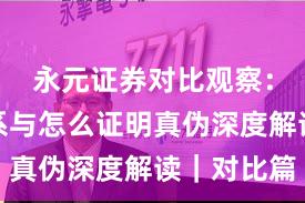 永元证券对比观察：风控体系与怎么证明真伪深度解读｜对比篇