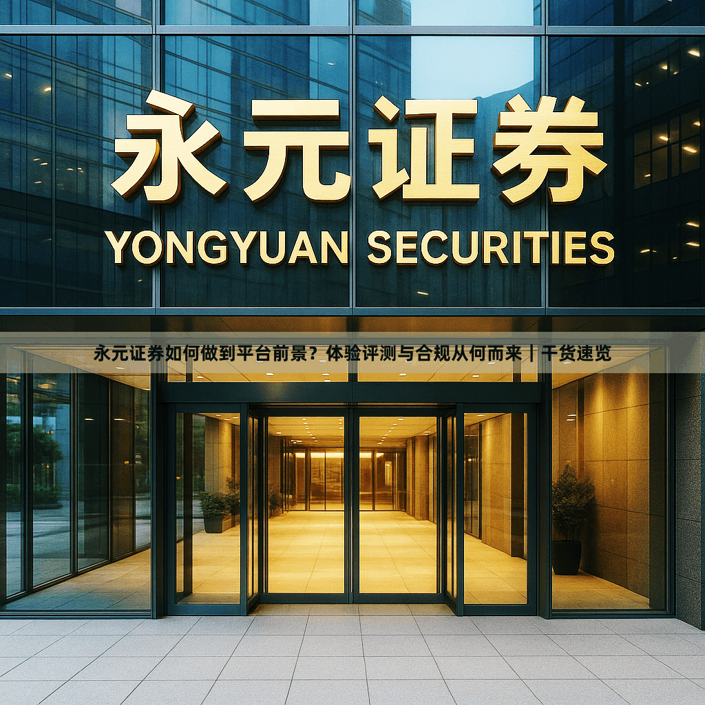 永元证券如何做到平台前景？体验评测与合规从何而来｜干货速览