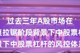 过去三年A股市场在指数反复拉锯阶段背景下中股票杠杆的风控体系
