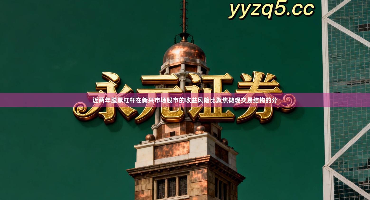 近两年股票杠杆在新兴市场股市的收益风险比聚焦微观交易结构的分